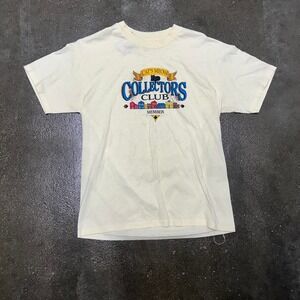 80s vintage white Cat's Meow Collectors Club Women's Size Large Cat Lover Tee